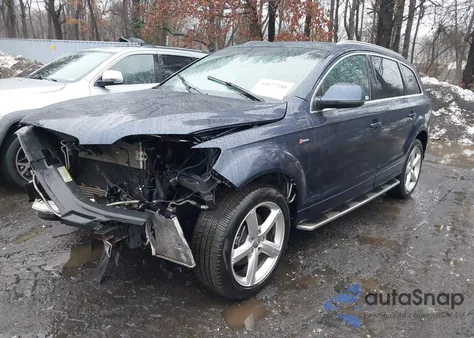 2014 Audi Q7 3.0T S Line Prestige z USA, uszkodzony, nr VIN WA1DGAFE4ED006352